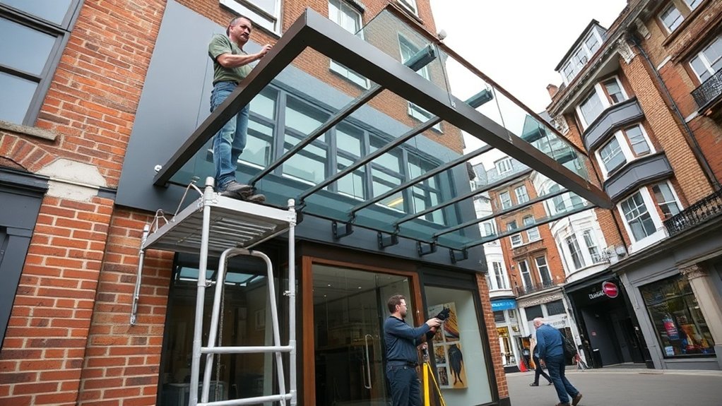 Shopfront Canopy Gerrards Cross