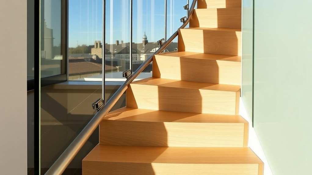 Staircase Glass Panels Gerrards Cross